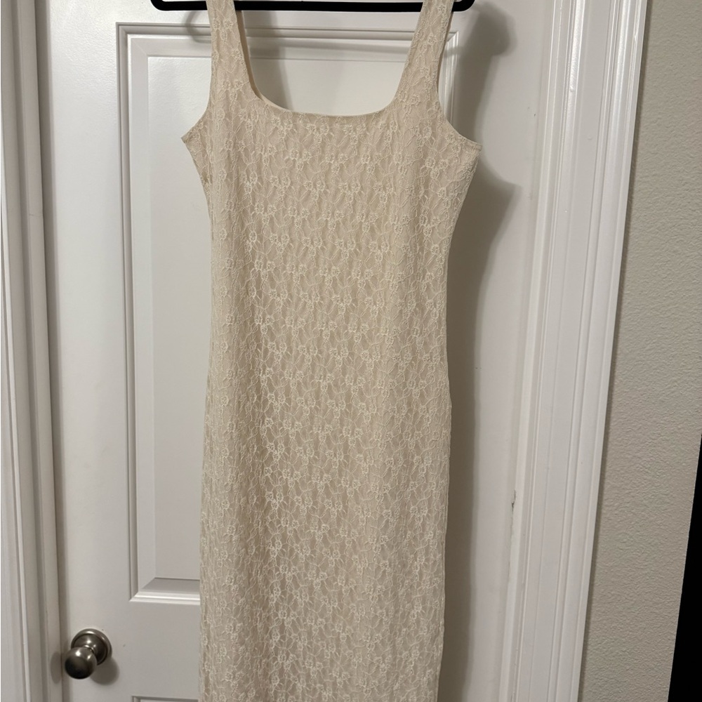 bp Women's Lace Slip in Cream